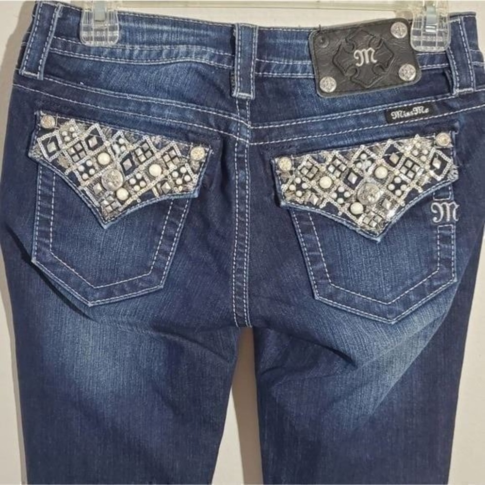 Miss me pearl studs bootcut jeans size 27 x 34